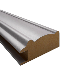 МДФ профиль 2260, алюминий, паз 10 мм, Super Profil