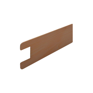 Наклейка для торца профиля 2207, клён танзау, паз 10 мм, Super Profil