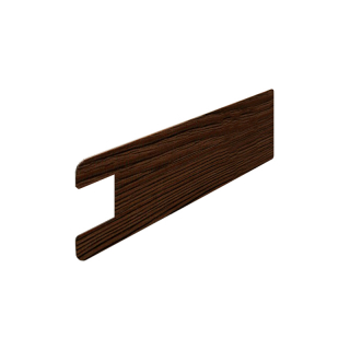 Наклейка для торца профиля 2207, дуб родос тёмный, паз 10 мм, Super Profil