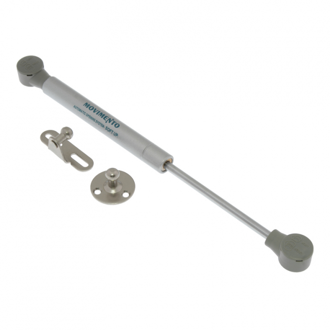 Подъемник газовый 100N, Soft-Up, серый, Movimento