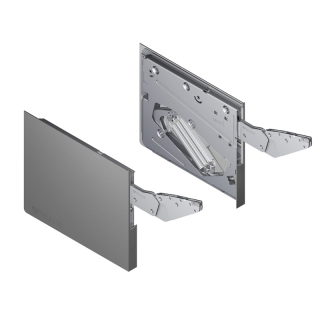 Підйомний механізм Kinvaro T-Slim, Tipmatic, 500-1100, Silver, Grass Підйомний механізм Kinvaro T-Slim, Tipmatic, 500-1100, Silver, Grass