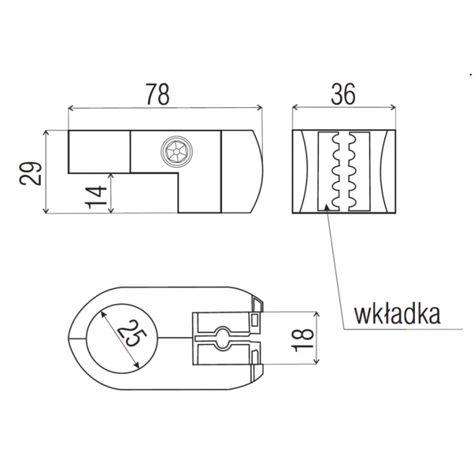 ΠΠΆΠΎΠΊΠ΅Ρ R-52, ΡΠΎΠ΅Π΄ΠΈΠ½Π΅Π½ΠΈΠ΅ ΠΊ ΡΡΠ΅ΠΊΠ»Ρ ΠΈ ΠΏΠ»ΠΈΡΠ΅, Π΄Π»Ρ ΡΡΡΠ±Ρ D=25 ΠΌΠΌ - ΡΠΎΡΠΎ 3 ΠΠΆΠΎΠΊΠ΅Ρ R-52, ΡΠΎΠ΅Π΄ΠΈΠ½Π΅Π½ΠΈΠ΅ ΠΊ ΡΡΠ΅ΠΊΠ»Ρ ΠΈ ΠΏΠ»ΠΈΡΠ΅, Π΄Π»Ρ ΡΡΡΠ±Ρ D=25 ΠΌΠΌ - ΡΠΎΡΠΎ 3