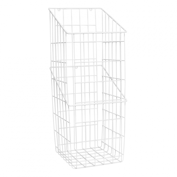 Корзина для белья 500, белая, DC