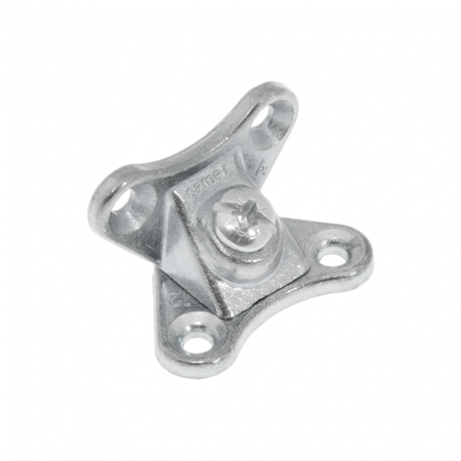 Стяжка кутова Метелик, цинк, Samet