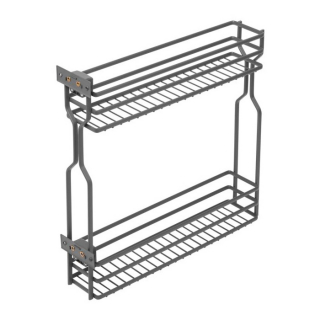 Карго MOVIX, 150, праве бокове кріплення, з дотягувачем, графіт, GTV