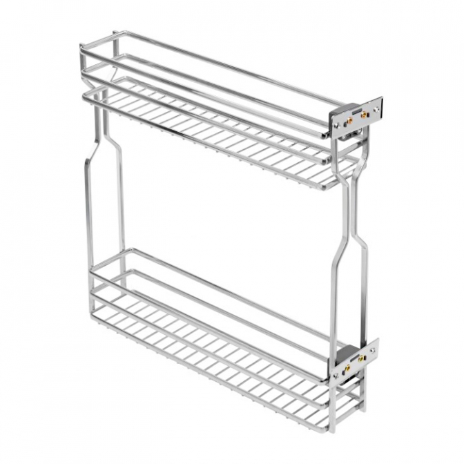 Карго MOVIX, 150, левое боковое крепление, с доводчиком, хром, GTV Карго MOVIX, 150, левое боковое крепление, с доводчиком, хром, GTV