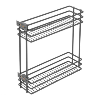 Карго MOVIX, 200, правое боковое крепление, с доводчиком, графит, GTV