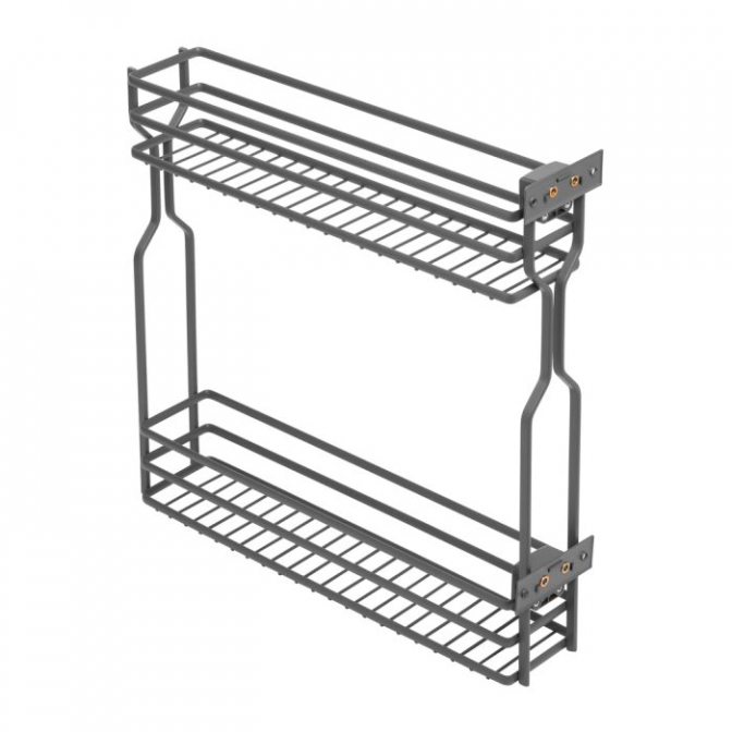 Карго MOVIX, 150, левое боковое крепление, с доводчиком, графит, GTV Карго MOVIX, 150, левое боковое крепление, с доводчиком, графит, GTV