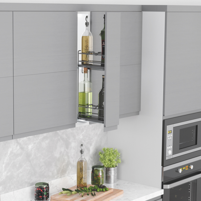 Мини-карго 150, правое боковое крепление, с доводчиком, антрацит, Starax - фото 2