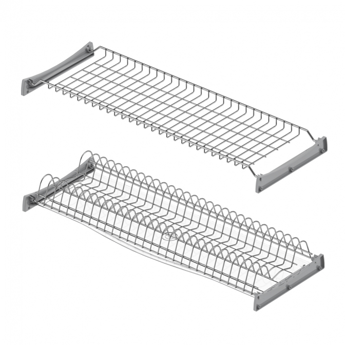 Сушка для посуду 600, без рами, хром, Starax