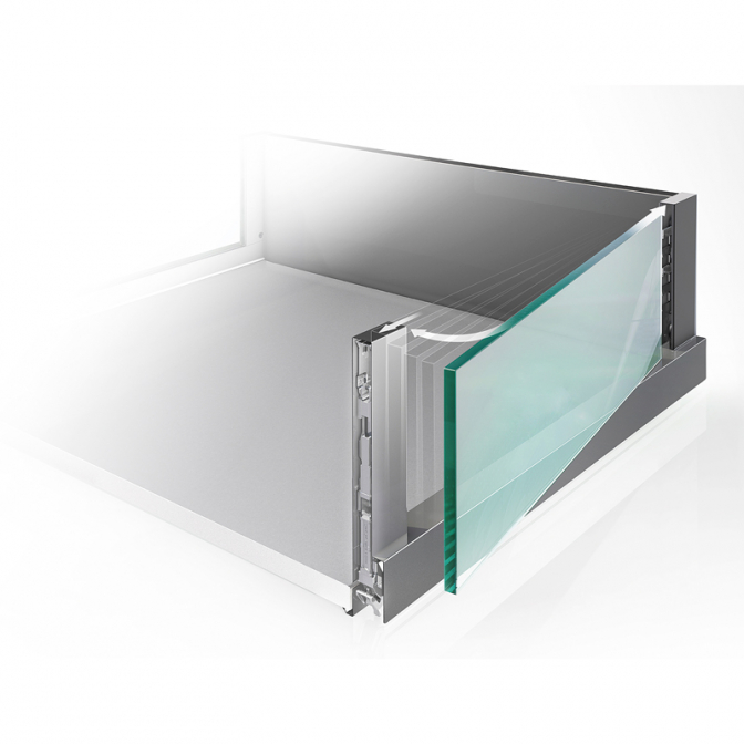 Боковини Nova Pro Scala Crystal Plus, 500 мм, білий, Grass - фото 2 Боковини Nova Pro Scala Crystal Plus, 500 мм, білий, Grass - фото 2