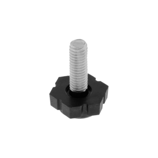 Ножка мебельная М6, регулируемая, Н=25 мм, без муфты