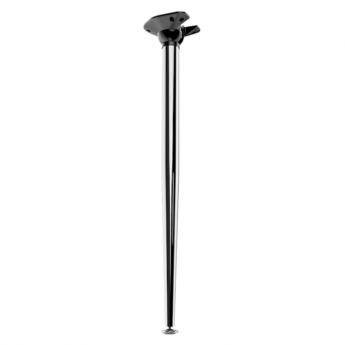 Опора мебельная Estrid, H=710 мм, с регулировкой наклона, хром, Giff