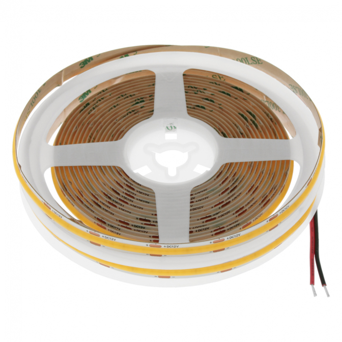 Світлодіодна стрічка 320COB/м, 9Вт/м, 12V, нейтральний білий