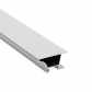 Профіль для LED стрічки GLAX, 3000 мм, торцевий, алюміній, GTV