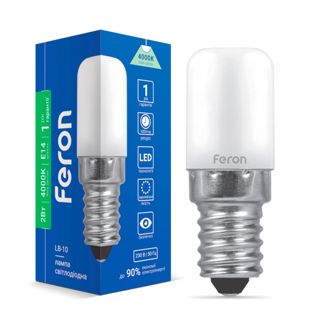Led лампа LB-10, 2W, Е14, нейтральний білий, Feron - фото 2 Led лампа LB-10, 2W, Е14, нейтральний білий, Feron - фото 2