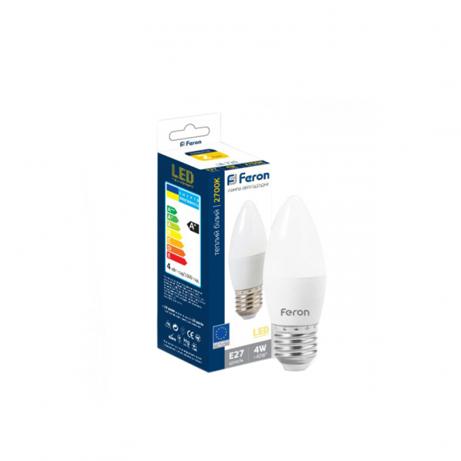 Led лампа LB 720, 4W, Е27, нейтральный белый, Feron - фото 2