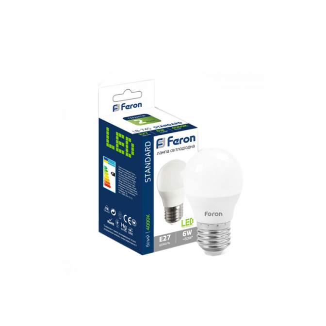 Led лампа LB-745, 6W, Е27, нейтральный белый, Feron - фото 2