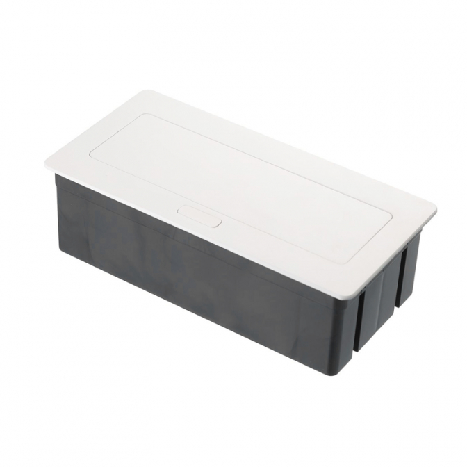Выдвижной блок розеток Soft, 3 розетки, белый, GTV - фото 2