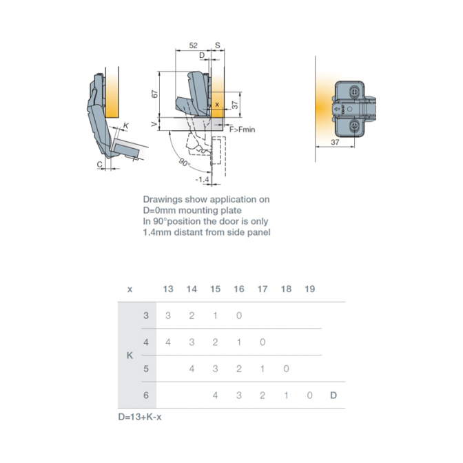 Петля-робот 170 T-Type, Titus Петля-робот 170 T-Type, Titus