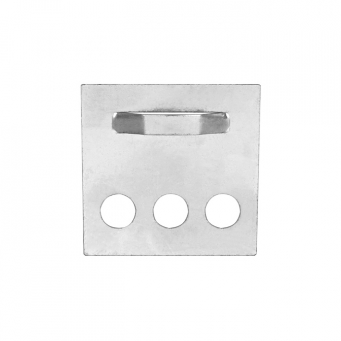 Кріплення дзеркала до стіни, пластина, 55х55 мм