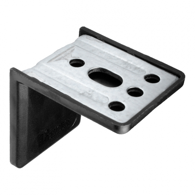 Уголок мебельный 48х48, чёрный, Linken System