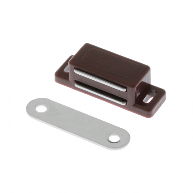 Магніт з відповідною планкою, малий, коричневий