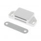 Магнит с ответной планкой, 55  мм, белый