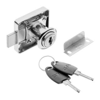 Замок C-138, с цифровым ключом, хром, GTV