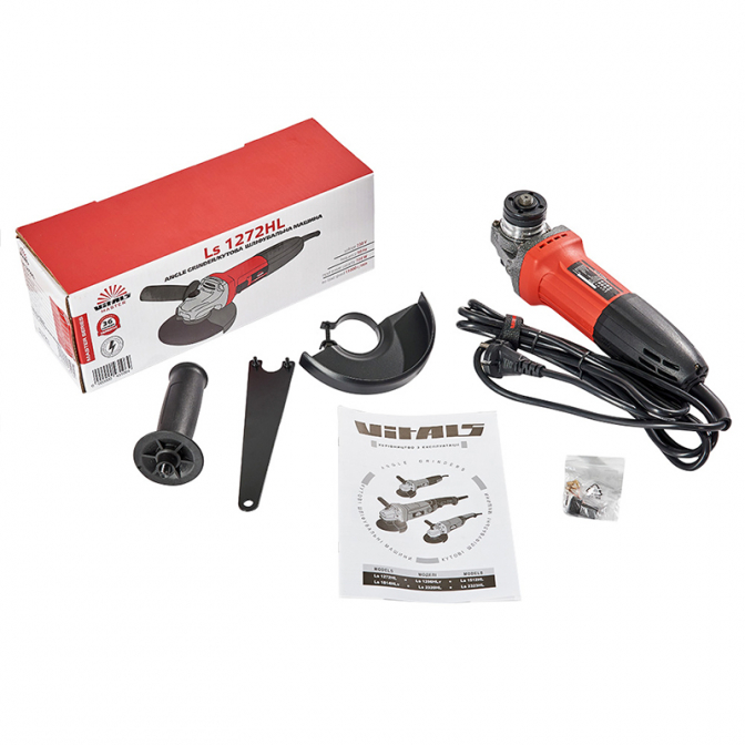 Кутова шліфувальна машина Master Ls 1272HL, Vitals - фото 8 Кутова шліфувальна машина Master Ls 1272HL, Vitals - фото 8