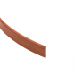 Пластиковый гибкий С-профиль, для ДСП 16 мм, груша коньяк структурный