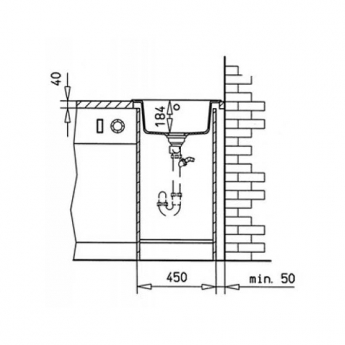Мойка кухонная Centroval 45 (10111020), микротекстура, Teka Мойка кухонная Centroval 45 (10111020), микротекстура, Teka