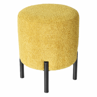 Круглый пуф FLY, 330х430 мм, жёлтый