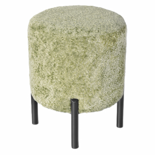 Круглий пуф FLY, 330х430 мм, оливковий