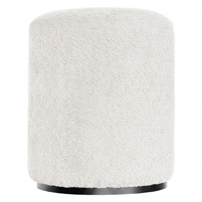 Круглий пуф MAXIMAL, 330х430 мм, білий