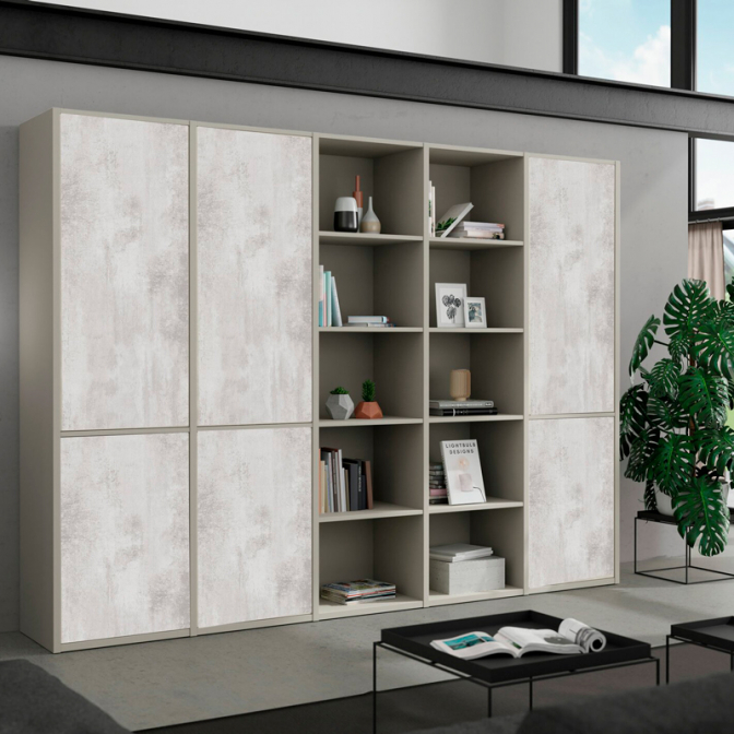 ДСП Swiss Krono 6915 LX Бетон Тефра, 2800х2070х18 - фото 4