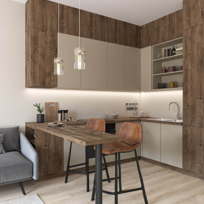 ДСП Swisspan 0510 WL Блекрок, 2750х1830х16 - фото 4