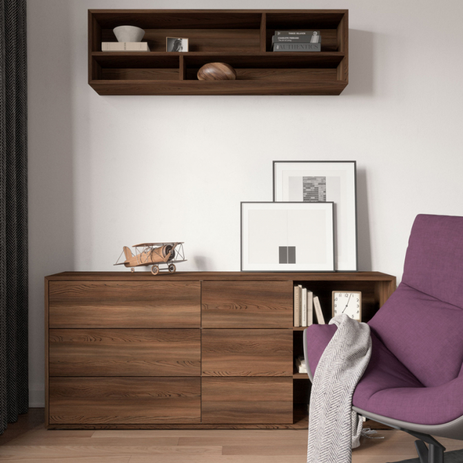 ДСП Swisspan 0568 WL Хоккайдо Тобакко, 2750х1830х18 - фото 3 ДСП Swisspan 0568 WL Хоккайдо Тобакко, 2750х1830х18 - фото 3