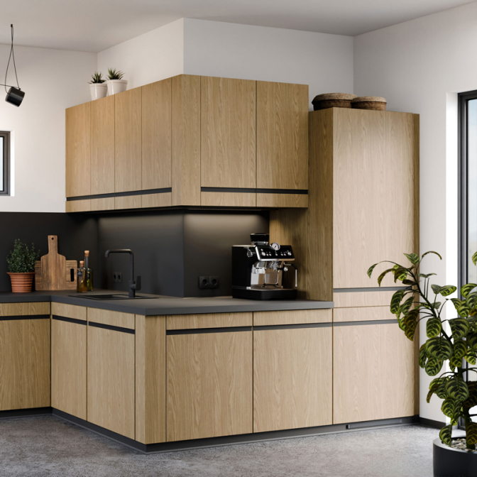 ДСП Swisspan 0586 WM Дуб Руквуд, 2750х1830х18 - фото 3