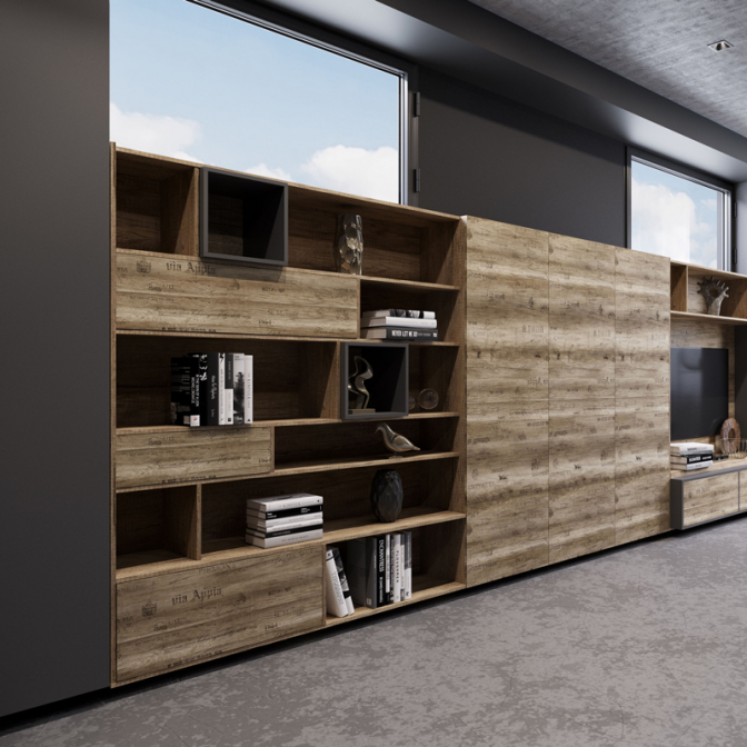 ДСП Swisspan 0321 PE Графит, 2750х1830х16 - фото 3
