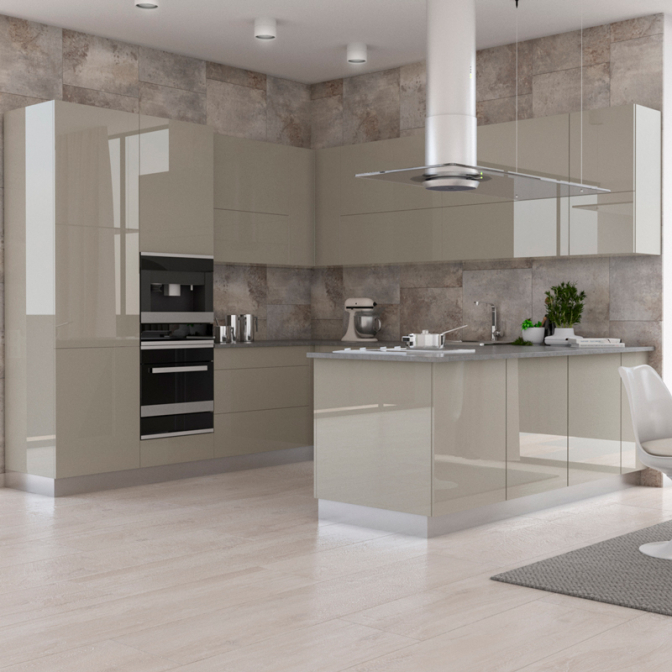 МДФ панель Rehau Rauvisio brilliant 5338B Cubanite metallic, 2800х1300х19.6 - фото 3
