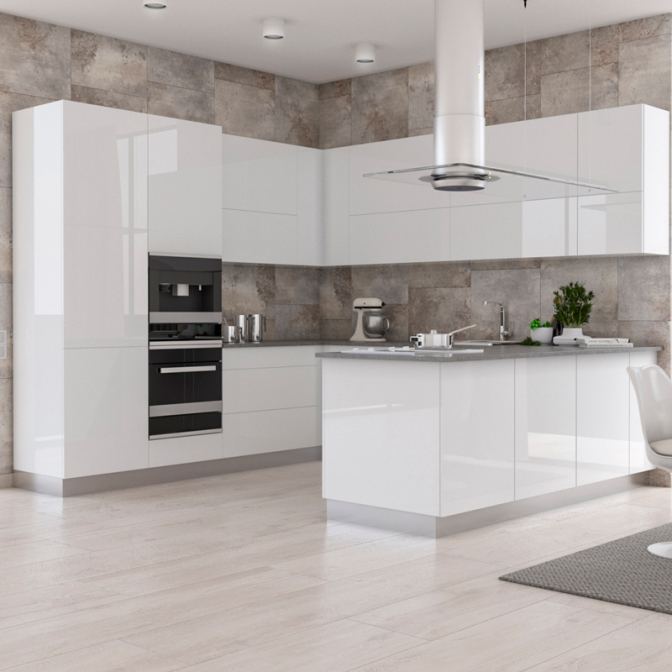 МДФ панель Rehau Rauvisio brilliant 5000B Bianco, 2800х1300х19.6 - фото 3 МДФ панель Rehau Rauvisio brilliant 5000B Bianco, 2800х1300х19.6 - фото 3