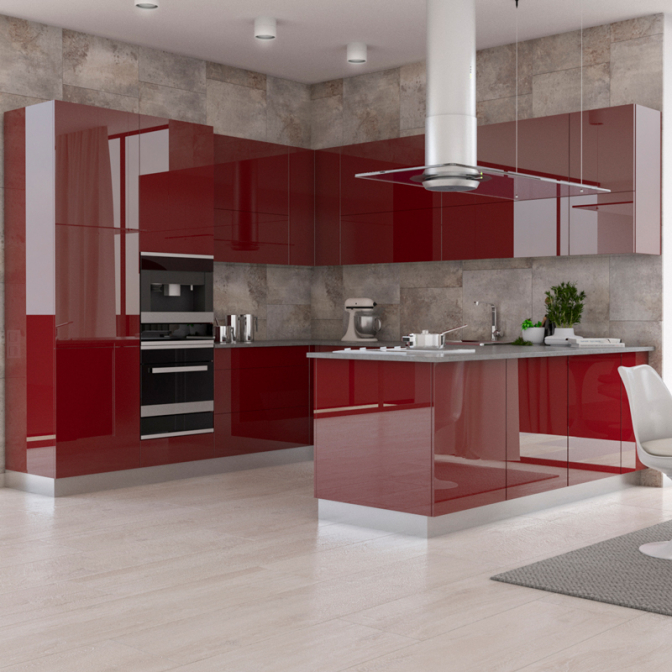 МДФ панель Rehau Rauvisio brilliant 5642B Prugna, 2800х1300х19.6 - фото 3 МДФ панель Rehau Rauvisio brilliant 5642B Prugna, 2800х1300х19.6 - фото 3