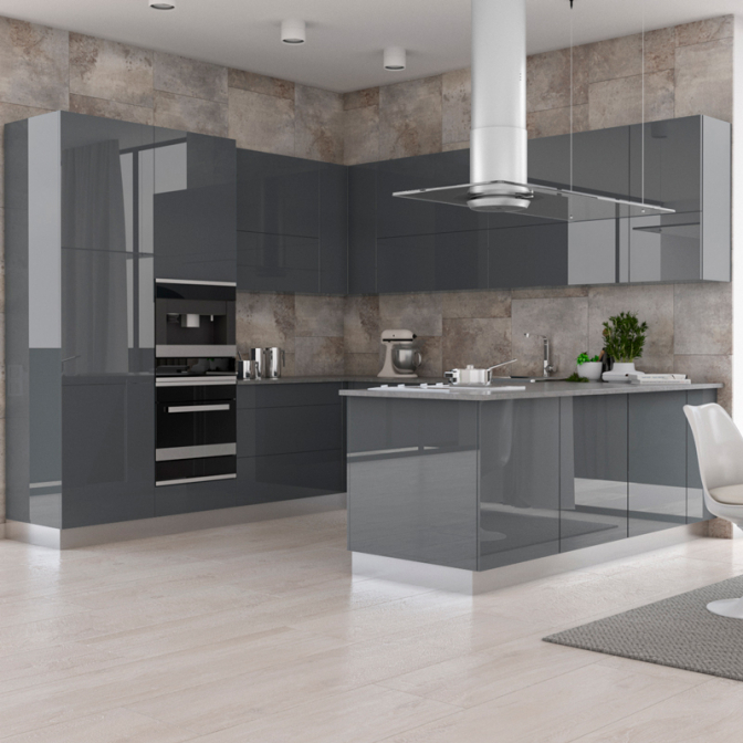 МДФ панель Rehau Rauvisio brilliant 6340B Bigio metallic, 2800х1300х19.6 - фото 3 МДФ панель Rehau Rauvisio brilliant 6340B Bigio metallic, 2800х1300х19.6 - фото 3
