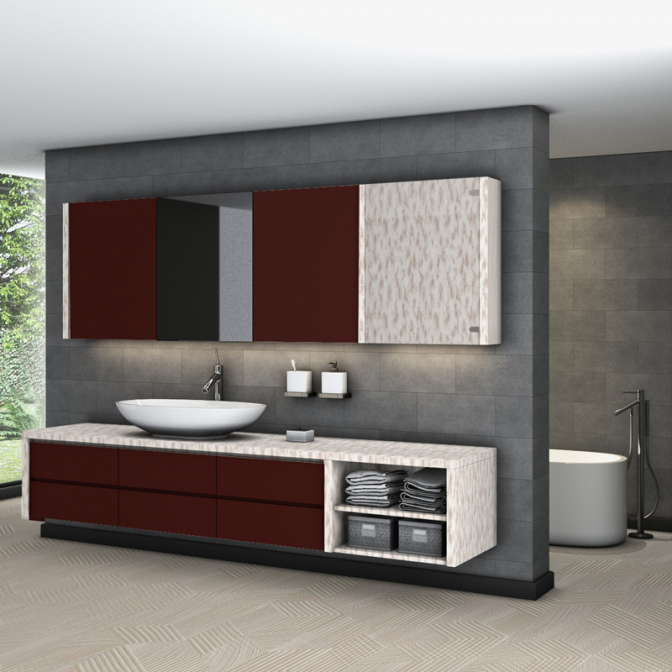 МДФ панель AGT Supramat 3026 Рустик красный, 2800х1220х18 - фото 3 МДФ панель AGT Supramat 3026 Рустик красный, 2800х1220х18 - фото 3