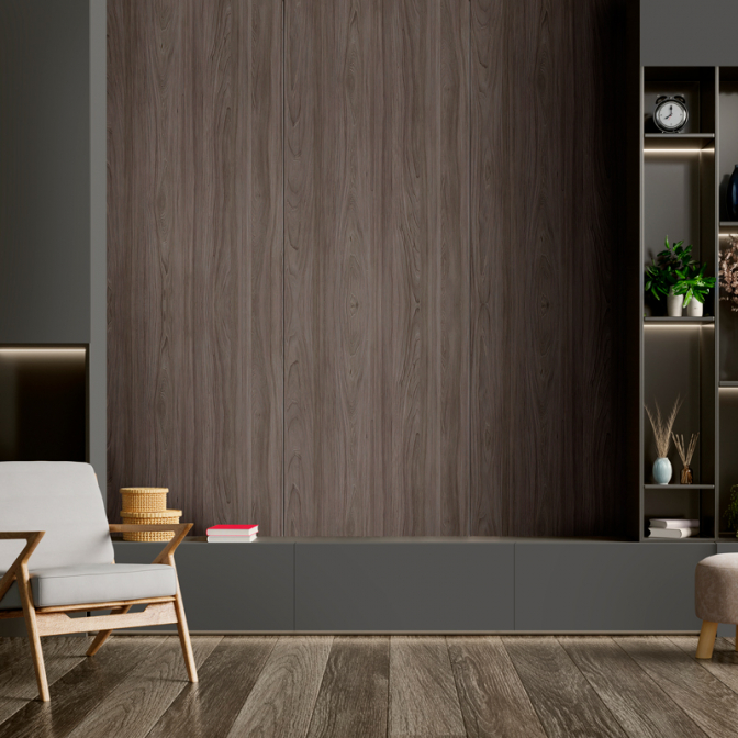 МДФ панель idea LuxeForm FN-024 В'яз сірий, 2800х1300х17.7 - фото 3