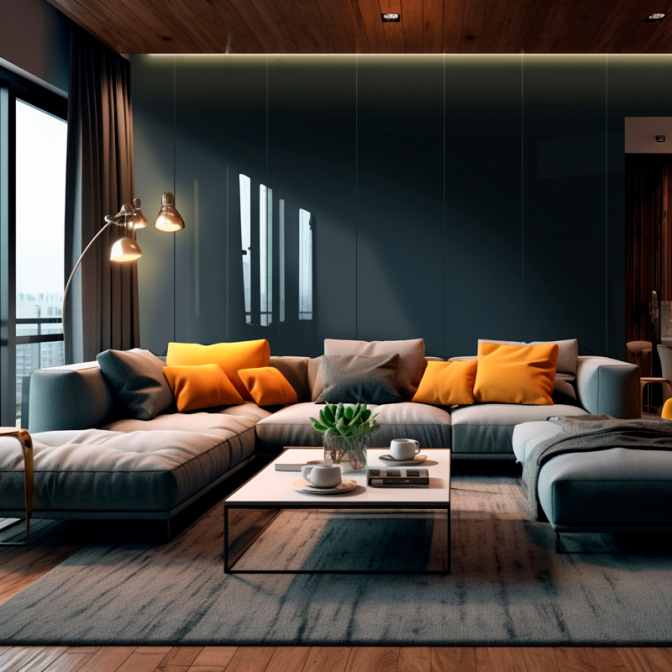 МДФ панель idea LuxeForm MT-014 Чорничний, 2800х1300х17.7 - фото 3
