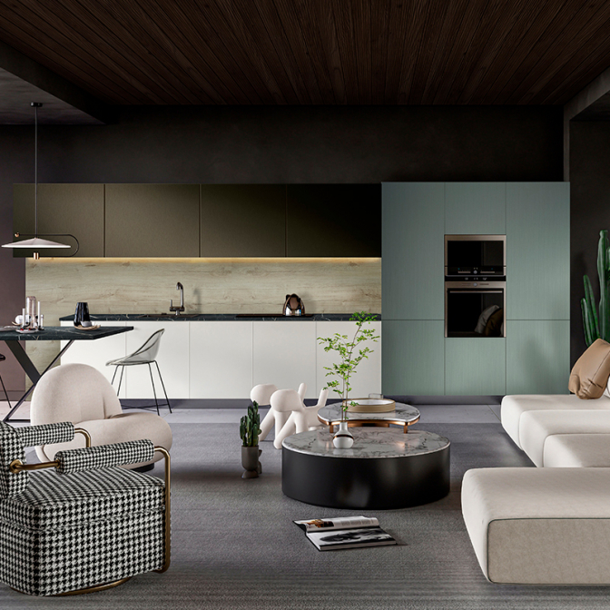МДФ панель idea LuxeForm MET-020 Оксид, 2800х1300х17.7 - фото 3