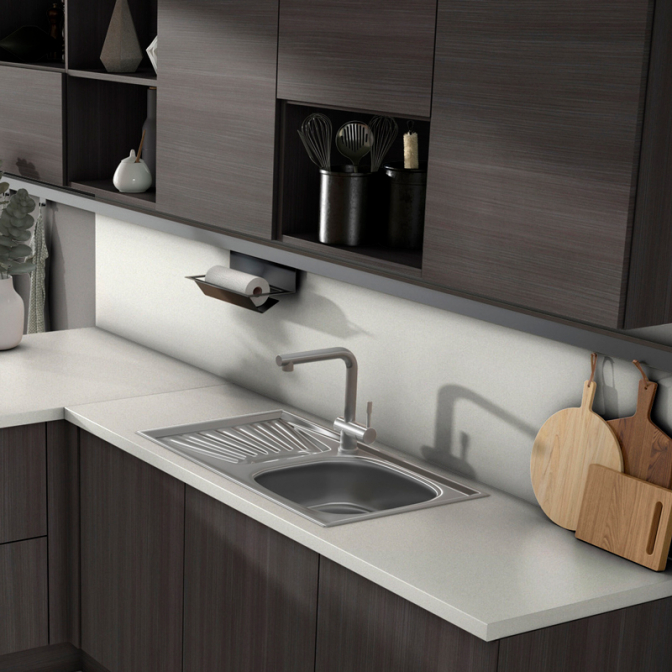 Стеновая панель Egger U763 ST76/U999 ST76, 4100х640х9.2 - фото 2