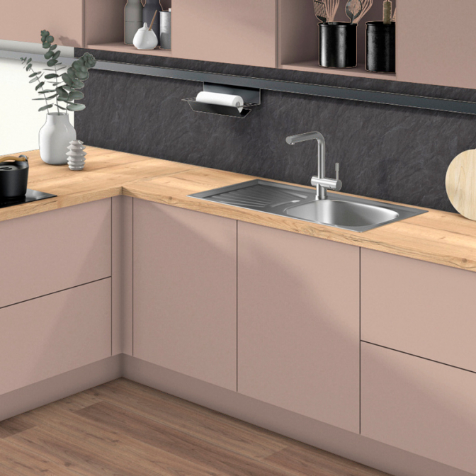 Стеновая панель Egger F235 ST76/F237 ST76, 4100х640х9.2 - фото 2